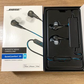 ボーズ(BOSE)の[最終値下げ]Bose QuietComfort20ノイズキャンセルイヤホン (ヘッドフォン/イヤフォン)