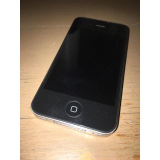 アップル(Apple)のiPhone4s BLACK 16GB 本体のみ(スマートフォン本体)