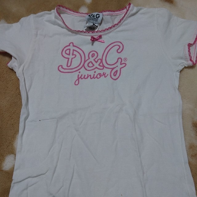 D&G(ディーアンドジー)のD＆Gjunior  トップス キッズ/ベビー/マタニティのキッズ服女の子用(90cm~)(Tシャツ/カットソー)の商品写真