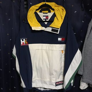 トミーヒルフィガー(TOMMY HILFIGER)の90s TOMMY HILFIGER セーリングギア Lサイズ(ナイロンジャケット)