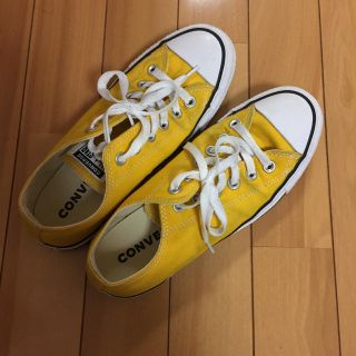 コンバース(CONVERSE)のかおちゃん8299様専用✨コンバース CONVERSE オールスター イエロー(スニーカー)