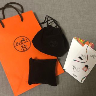 エルメス(Hermes)の★専用★HERMES エルメス 時計 ポーチ 巾着 クッション ステッカー(ポーチ)