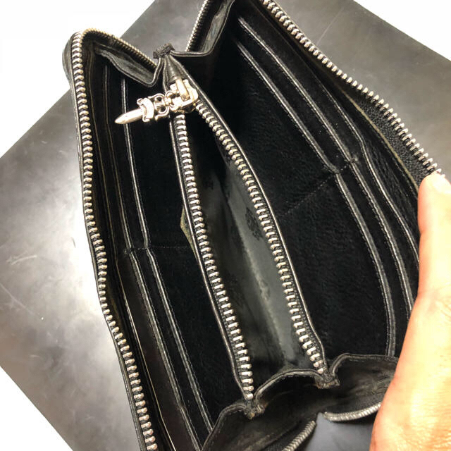 Chrome Hearts(クロムハーツ)のクロムハーツ 長財布 ZIP プレーン メンズのファッション小物(長財布)の商品写真