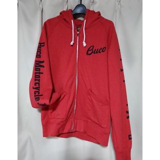 ザリアルマッコイズ(THE REAL McCOY'S)のBUCO FULL ZIP PARKA パーカー Ｌ ブコ リアルマッコイ(パーカー)