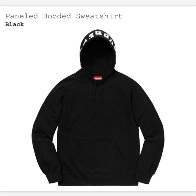 Supreme(シュプリーム)のsupreme Paneled Hooded Sweatshirt Mサイズ メンズのトップス(パーカー)の商品写真