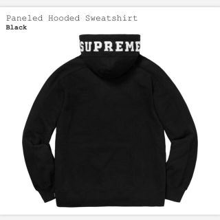 シュプリーム(Supreme)のsupreme Paneled Hooded Sweatshirt Mサイズ(パーカー)