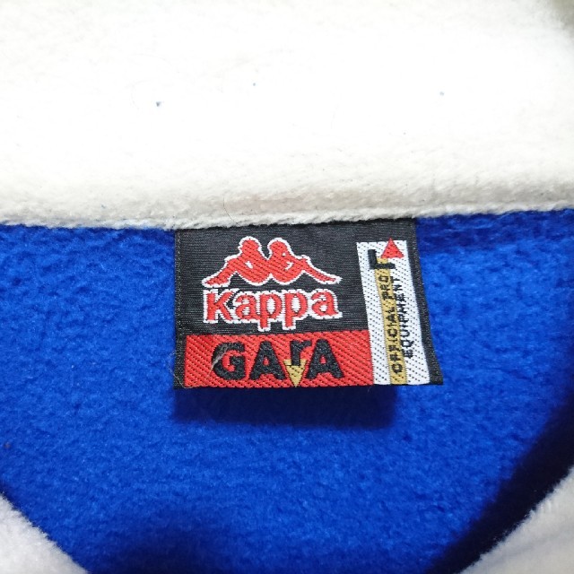 Kappa(カッパ)のkappa カッパ フリースジャケット ラインロゴ ビンテージ ビッグシルエット メンズのジャケット/アウター(ブルゾン)の商品写真