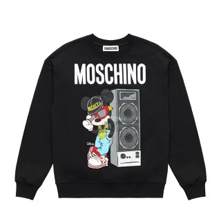 モスキーノ(MOSCHINO)のH&MOSCHINO ♡ アップリケスウェットシャツ(スウェット)