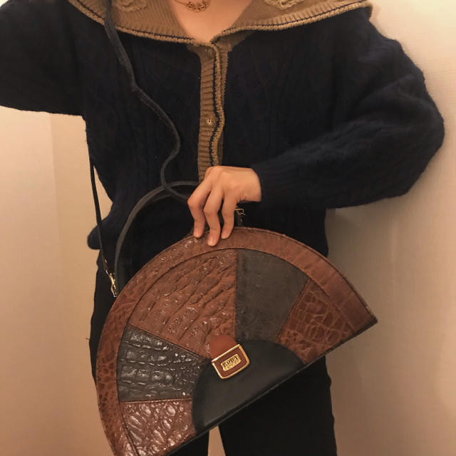 vintage セーラー ニット knit カーディガン