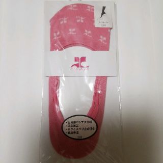 クレージュ(Courreges)の新品　courreges　フットカバー

23～24センチ(ソックス)