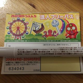 3枚の価格★西武遊園地フリーパス！(遊園地/テーマパーク)