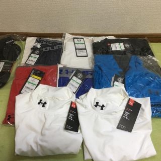 アンダーアーマー(UNDER ARMOUR)のアンダーアーマー  UNDER AMOUR Lサイズ コンプレッション9点 新品(トレーニング用品)