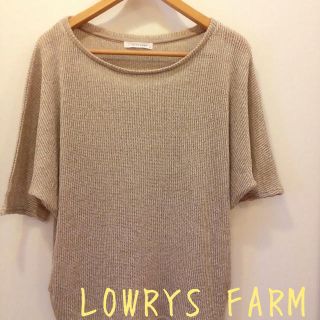 ローリーズファーム(LOWRYS FARM)のローリーズ＊半袖ニット(ニット/セーター)