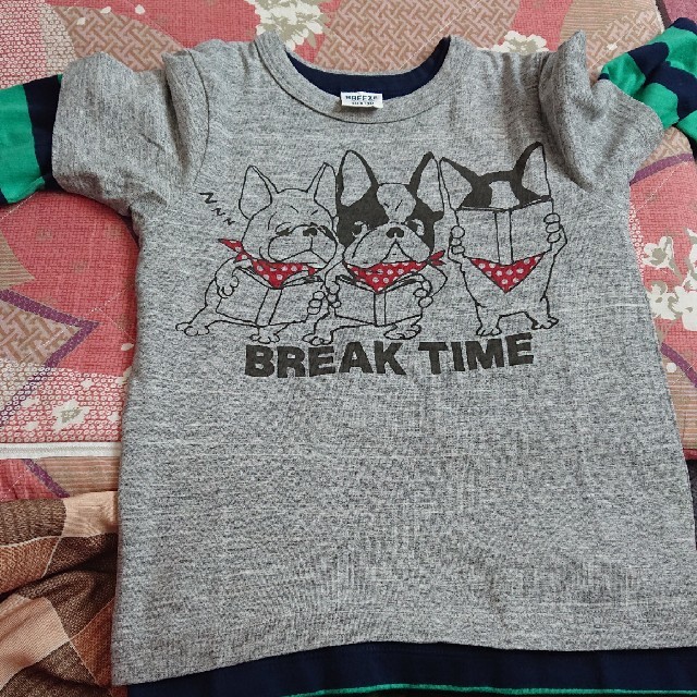 BREEZE(ブリーズ)のブリーズ 130サイズ ロンティセット キッズ/ベビー/マタニティのキッズ服男の子用(90cm~)(Tシャツ/カットソー)の商品写真