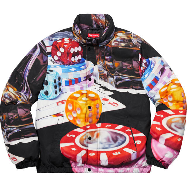 Supreme(シュプリーム)のsupreme casino down jacket  カジノ puffy メンズのジャケット/アウター(ダウンジャケット)の商品写真