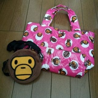 アベイシングエイプ(A BATHING APE)のBAPE KIDS＊ママバッグ&ポーチ(トートバッグ)