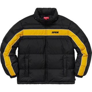 シュプリーム(Supreme)のStripe Panel Down Jacket Mサイズ(ダウンジャケット)