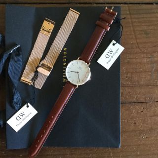 ダニエルウェリントン(Daniel Wellington)のダニエルウェリントン 32㎜ 交換ベルト付き(腕時計)