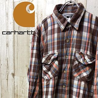 カーハート(carhartt)の【激レア】Carhartt カーハート ヘビー ネルシャツ L BDシャツ(シャツ)