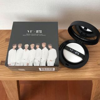 ボウダンショウネンダン(防弾少年団(BTS))の＊VT X BTS コラーゲンパクト[ブラック] 新品未使用です！＊(ファンデーション)