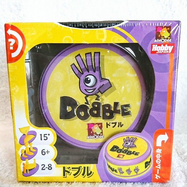 【新品・未使用】ドブル DOBBLE カードゲーム 日本語版 エンタメ/ホビーのテーブルゲーム/ホビー(トランプ/UNO)の商品写真