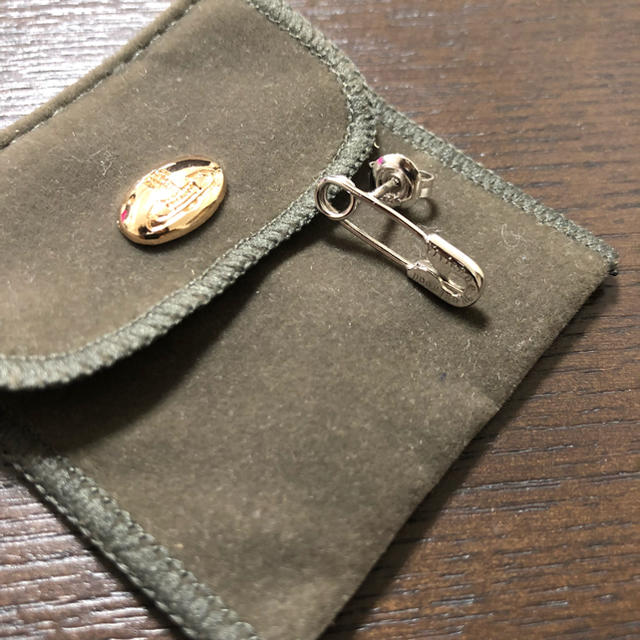 Vivienne Westwood ピアス 安全ピン シルバー