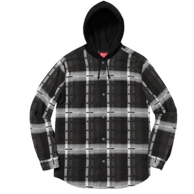 supreme Hooded Jacquard Flannel Shirt Sトップス