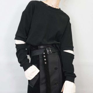 コムデギャルソン(COMME des GARCONS)のmon様専用★HELK《TDS別注》シャツレイヤードスウェット(トレーナー/スウェット)