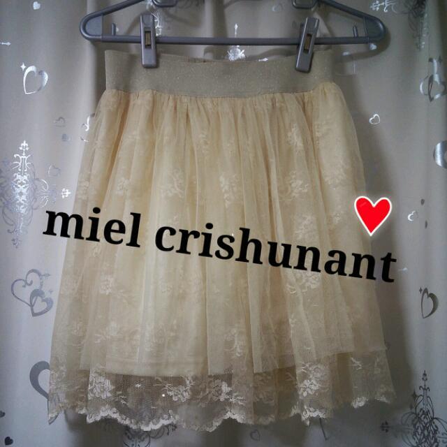 Miel Crishunant(ミエルクリシュナ)のmiel crishnant スカート レディースのスカート(ミニスカート)の商品写真