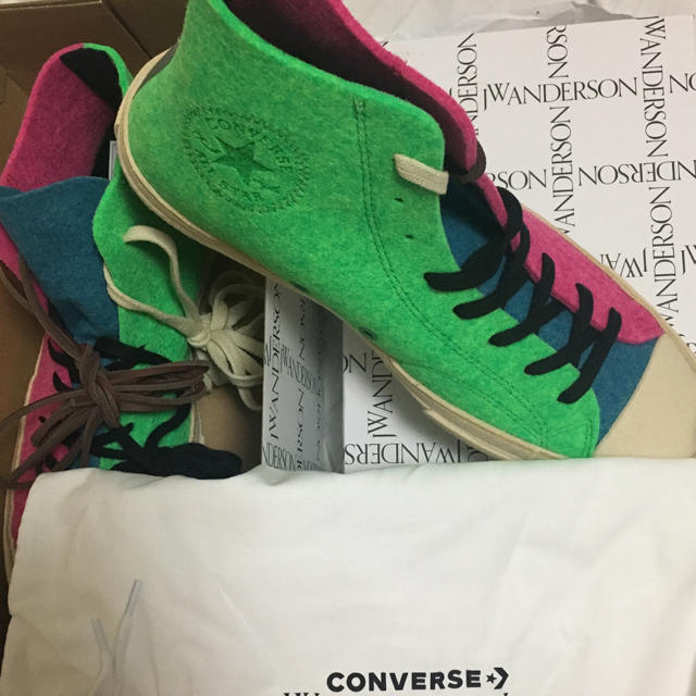 【ラス1】converse X j.w.andersonフェルトハイカットマルチ