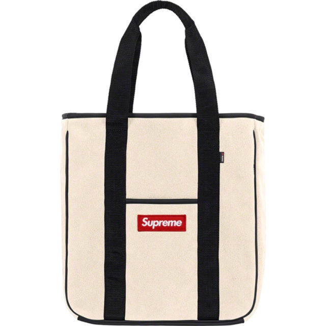 メンズSupreme Polartec bag トートバッグ 白