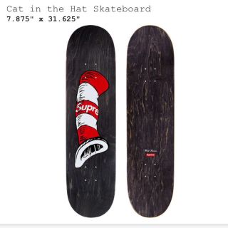 シュプリーム(Supreme)のSupreme Cat in the Hat Skateboard デッキ(スケートボード)