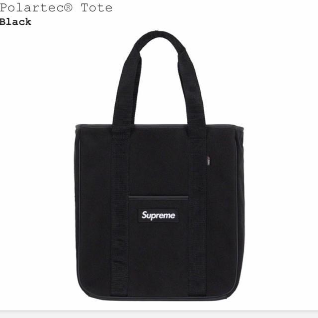 supreme Polatec tote black