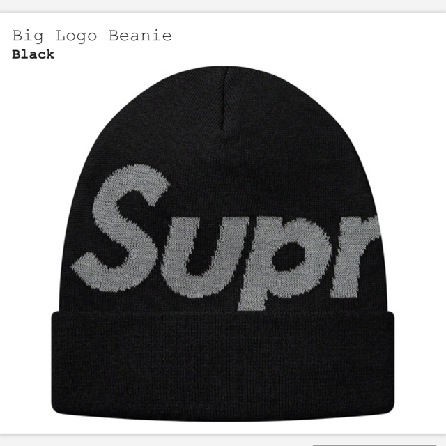 Supreme Big Logo Beanie