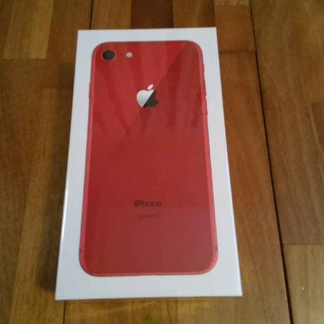 新品 未開封 iPhone8 Red 64GB