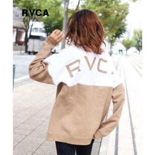 込み RVCAバックロゴトレーナー ルーカ スウェット