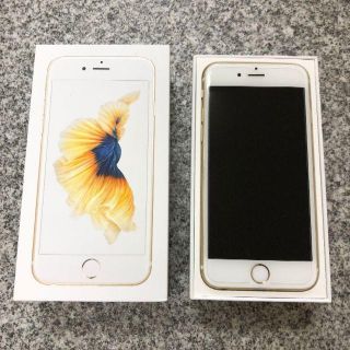 iPhone 6s Gold 128 GB SIMフリー(スマートフォン本体)