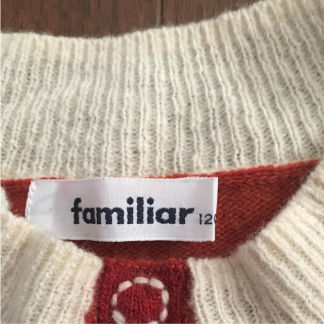 familiar(ファミリア)のfamiliar  ニット キッズ/ベビー/マタニティのキッズ服女の子用(90cm~)(ニット)の商品写真