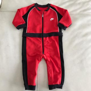 ナイキ(NIKE)の80 NIKE ナイキ NIKE baby ロンパース カバーオール ベビー服(カバーオール)