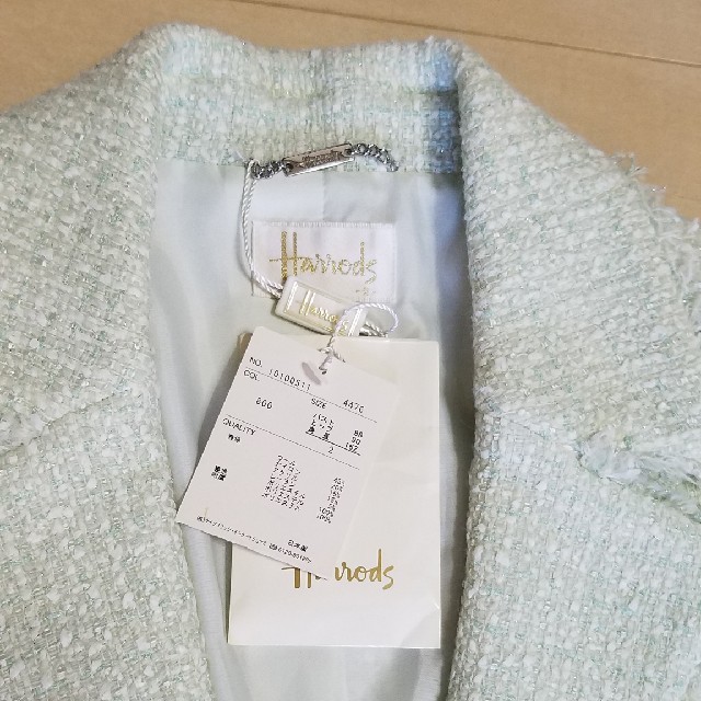 Harrods(ハロッズ)の【ムックさん専用】未使用★ハロッズ★ジャケット レディースのジャケット/アウター(テーラードジャケット)の商品写真