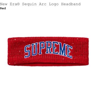 シュプリーム(Supreme)のNew Era Sequin Arc Logo Headband(その他)