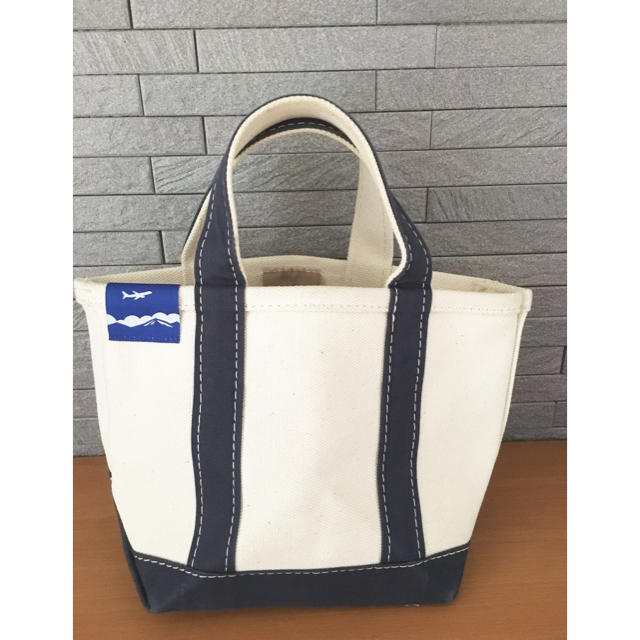 NH X L.L.BEAN . TOTE-MINI ネイビー ミニ トートバッグ