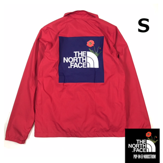 ザノースフェイス(THE NORTH FACE)の期間限定SALE ノースフェイス コーチジャケット【S】赤 180825(ナイロンジャケット)