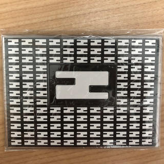 フェンディ(FENDI)の新品VOGUE JAPAN付録 FENDI 「FF」ロゴ アクリル カードケース(ノート/メモ帳/ふせん)