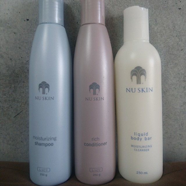 NU SKIN ニュースキン シャンプー コンディショナー ボディバー セット