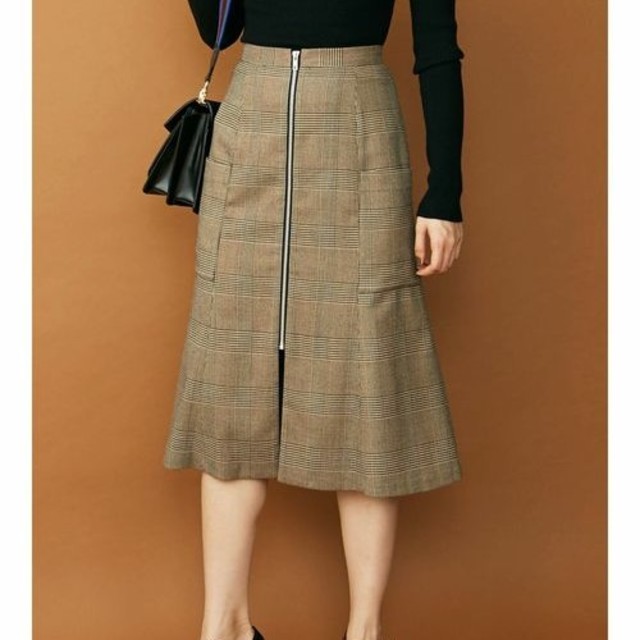 MURUA(ムルーア)のMURUAフラントジップマーメイドスカート数回着用美品今期送料込み レディースのスカート(ひざ丈スカート)の商品写真