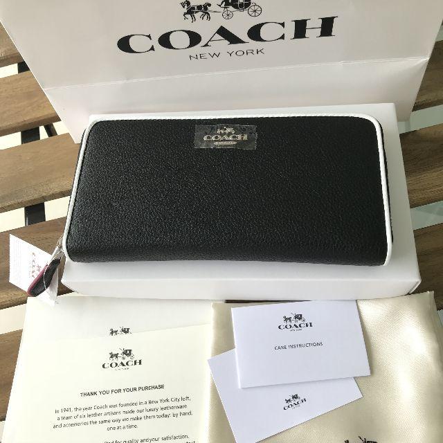 COACH(コーチ)の【新品】正規品 COACH コーチ 長財布 ユニセックス F12585 レディースのファッション小物(財布)の商品写真