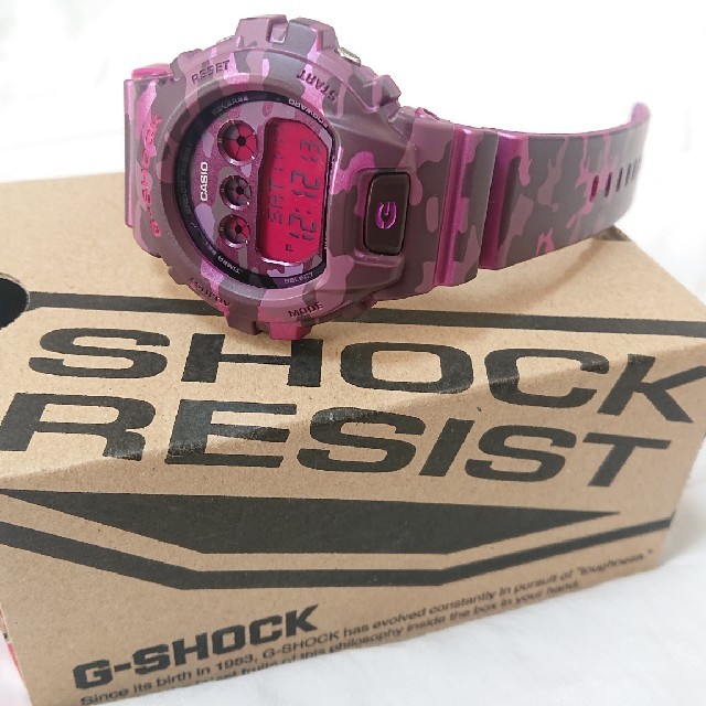 G-SHOCK - レア 新品 ジーショック ピンク カモフラージュ柄 カシオ ...