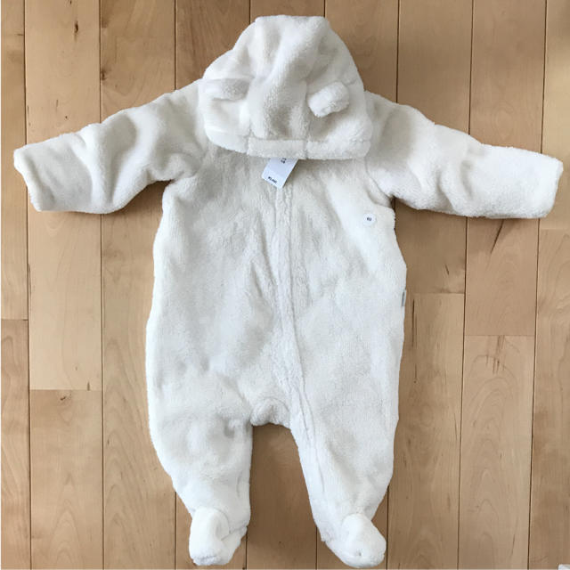 babyGAP(ベビーギャップ)のギャップ クマさんカバーオール キッズ/ベビー/マタニティのベビー服(~85cm)(カバーオール)の商品写真