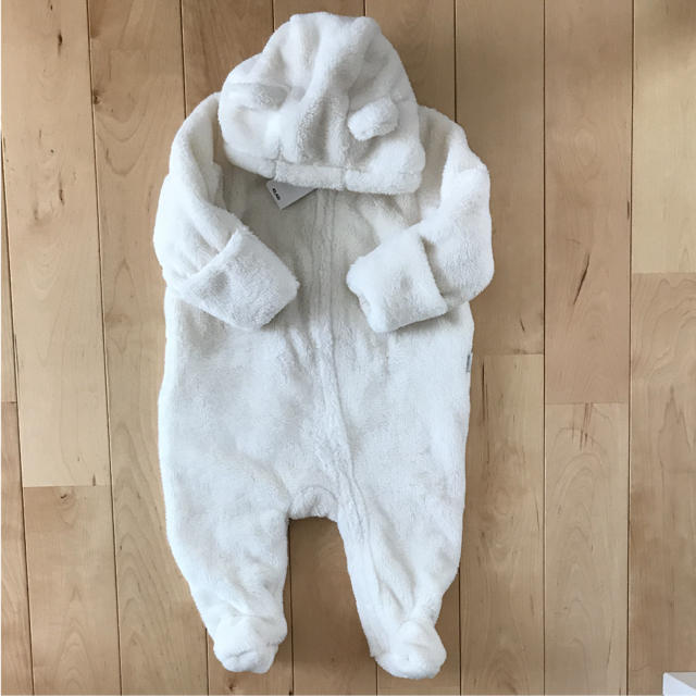 babyGAP(ベビーギャップ)のギャップ クマさんカバーオール キッズ/ベビー/マタニティのベビー服(~85cm)(カバーオール)の商品写真